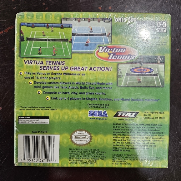 Games Boy Advance Tennis - Picture 2 of 3